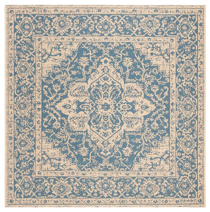 Safavieh Linden Lnd137M Blue / Creme Area Rug