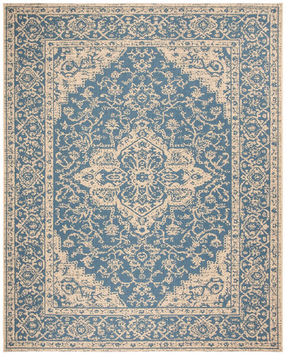 Safavieh Linden Lnd137M Blue / Creme Area Rug