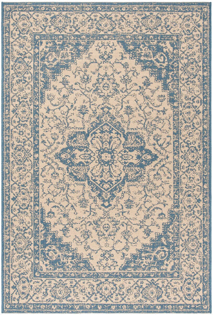 Safavieh Linden Lnd137N Cream / Blue Area Rug