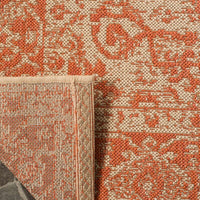 Safavieh Linden Lnd137P Rust / Creme Area Rug