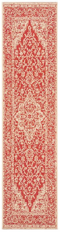 Safavieh Linden Lnd137Q Red / Creme Area Rug