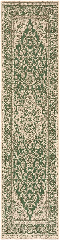 Safavieh Linden Lnd137Y Green / Creme Area Rug