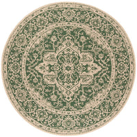 Safavieh Linden Lnd137Y Green / Creme Area Rug