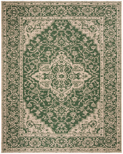 Safavieh Linden Lnd137Y Green / Creme Area Rug