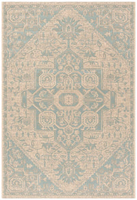 Safavieh Linden Lnd138K Aqua / Cream Area Rug