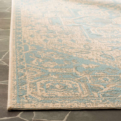 Safavieh Linden Lnd138K Aqua / Cream Area Rug