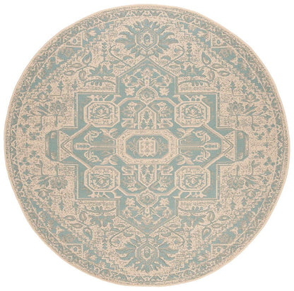 Safavieh Linden Lnd138K Aqua / Cream Area Rug