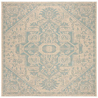 Safavieh Linden Lnd138K Aqua / Cream Area Rug