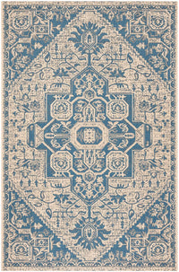 Safavieh Linden Lnd138M Blue / Creme Area Rug