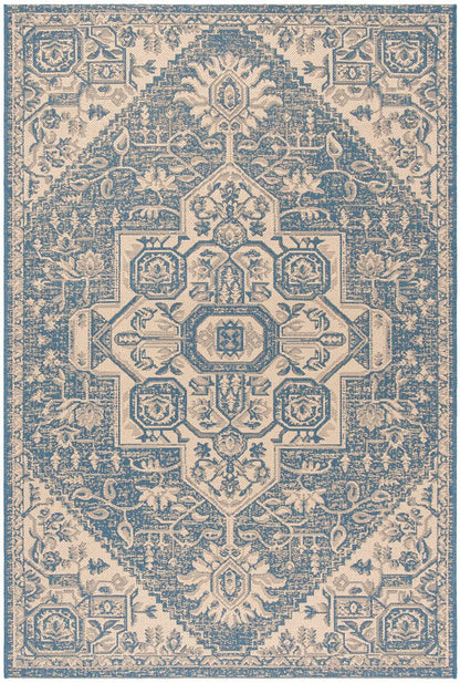 Safavieh Linden Lnd138N Cream / Blue Area Rug