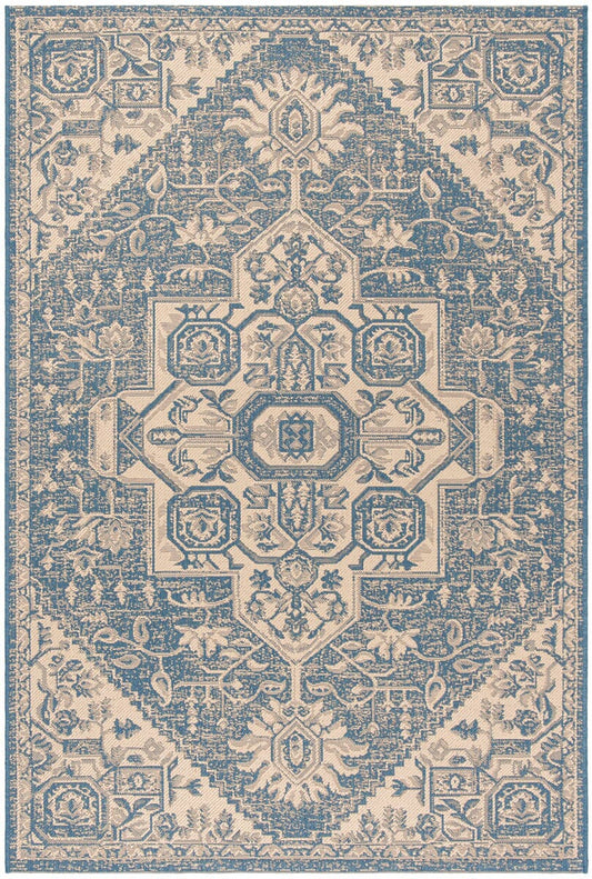 Safavieh Linden Lnd138N Cream / Blue Area Rug