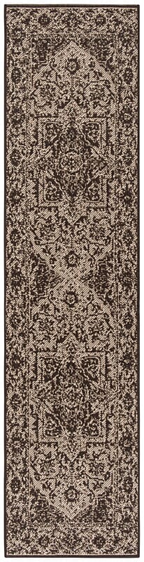 Safavieh Linden Lnd139U Creme / Brown Area Rug