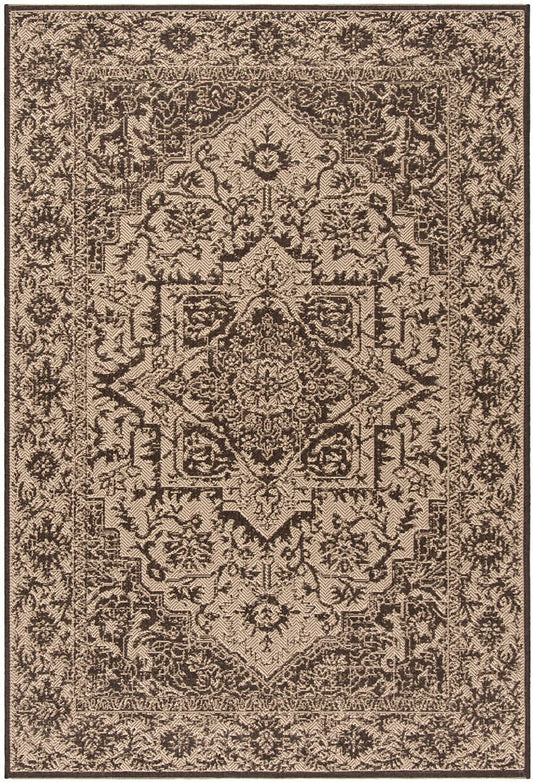 Safavieh Linden Lnd139U Creme / Brown Area Rug