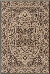 Safavieh Linden Lnd139U Creme / Brown Area Rug