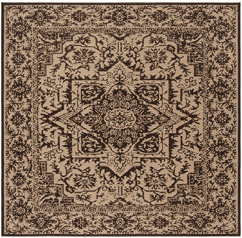 Safavieh Linden Lnd139U Creme / Brown Area Rug