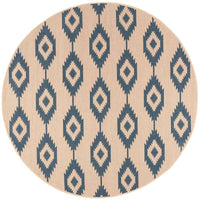 Safavieh Linden Lnd171M Blue / Creme Damask Area Rug