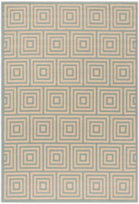 Safavieh Linden Lnd173L Cream / Aqua Geometric Area Rug