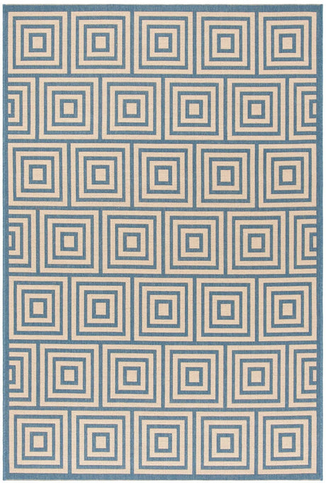 Safavieh Linden Lnd173N Cream / Blue Rugs.