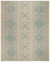 Safavieh Linden Lnd174L Cream / Aqua Area Rug