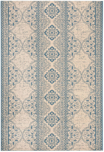 Safavieh Linden Lnd174M Blue / Creme Area Rug