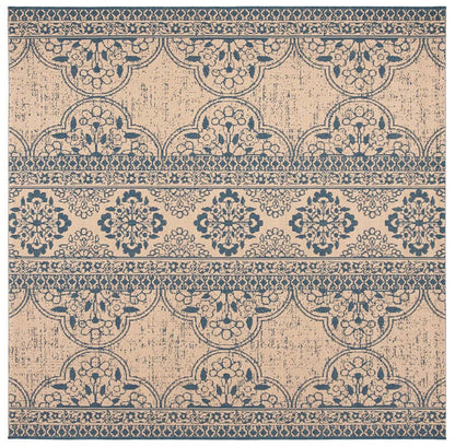 Safavieh Linden Lnd174M Blue / Creme Area Rug