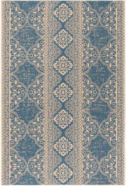 Safavieh Linden Lnd174N Cream / Blue Area Rug