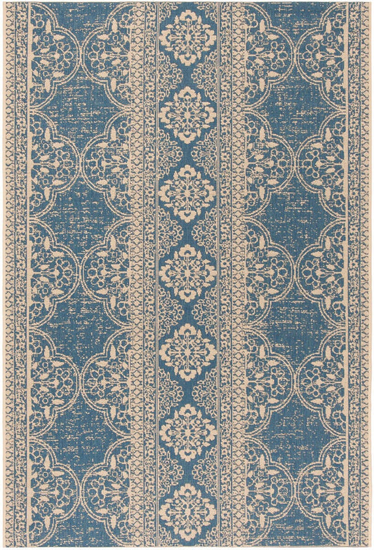 Safavieh Linden Lnd174N Cream / Blue Area Rug