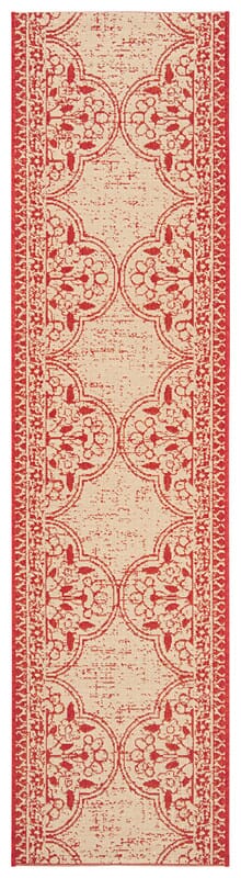 Safavieh Linden Lnd174Q Red / Creme Area Rug