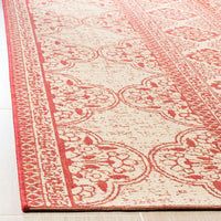 Safavieh Linden Lnd174Q Red / Creme Area Rug