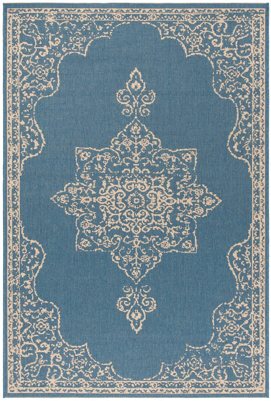 Safavieh Linden Lnd180N Cream / Blue Area Rug