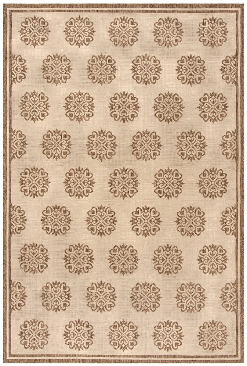 Safavieh Linden Lnd181A Cream / Beige Geometric Area Rug