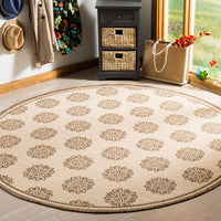 Safavieh Linden Lnd181A Cream / Beige Geometric Area Rug