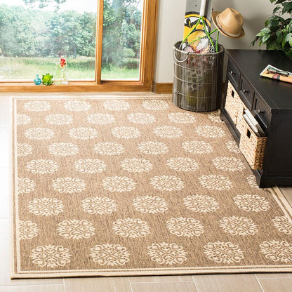 Safavieh Linden Lnd181B Beige / Cream Geometric Area Rug