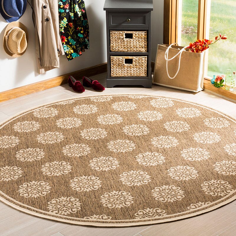 Safavieh Linden Lnd181B Beige / Cream Geometric Area Rug