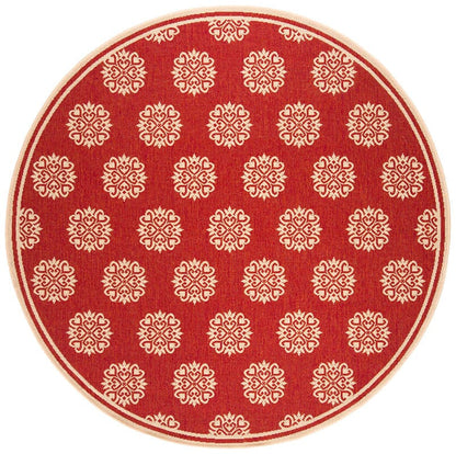 Safavieh Linden Lnd181Q Red / Creme Geometric Area Rug