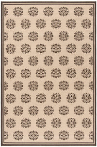 Safavieh Linden Lnd181U Creme / Brown Geometric Area Rug