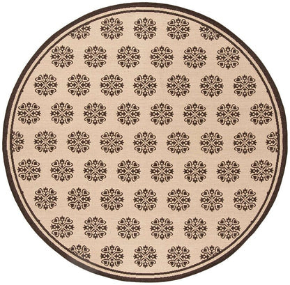 Safavieh Linden Lnd181U Creme / Brown Geometric Area Rug