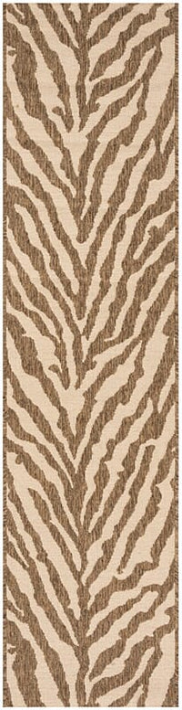 Safavieh Linden Lnd182A Cream / Beige Animal Prints /Images Area Rug