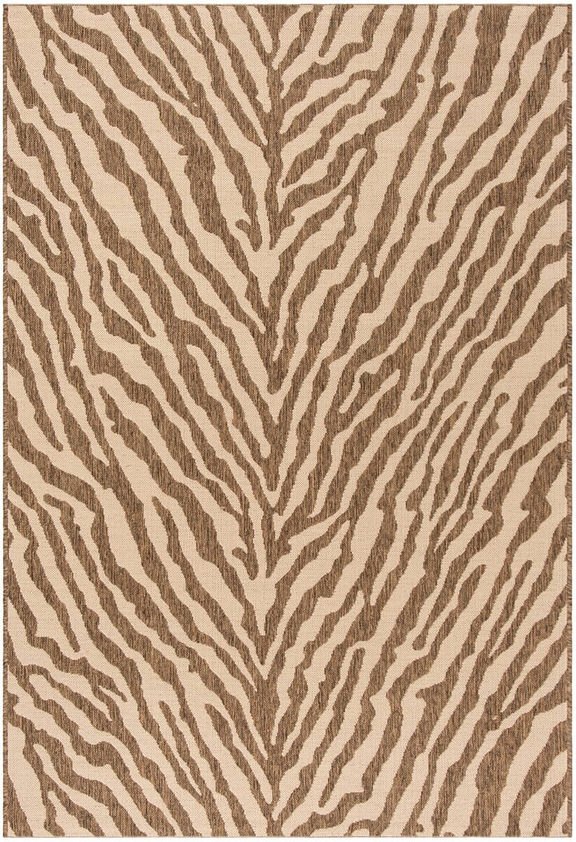 Safavieh Linden Lnd182A Cream / Beige Animal Prints /Images Area Rug