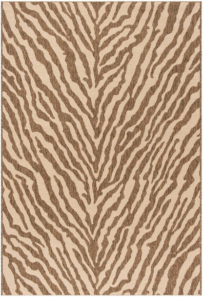 Safavieh Linden Lnd182A Cream / Beige Animal Prints /Images Area Rug