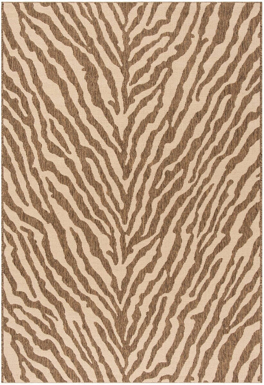 Safavieh Linden Lnd182A Cream / Beige Animal Prints /Images Area Rug