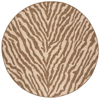 Safavieh Linden Lnd182A Cream / Beige Animal Prints /Images Area Rug