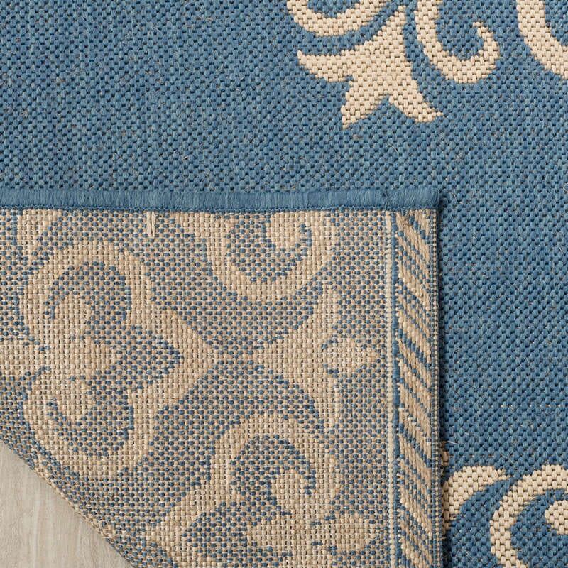 Safavieh Linden Lnd183N Cream / Blue Area Rug