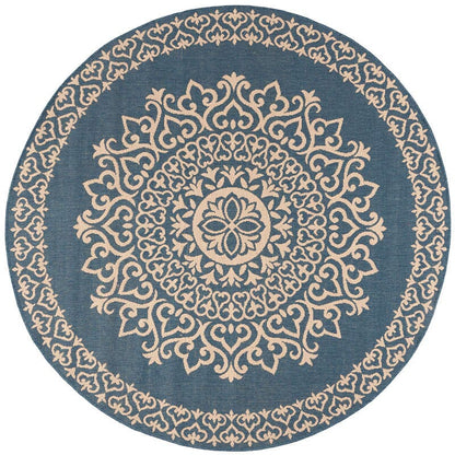 Safavieh Linden Lnd183N Cream / Blue Area Rug