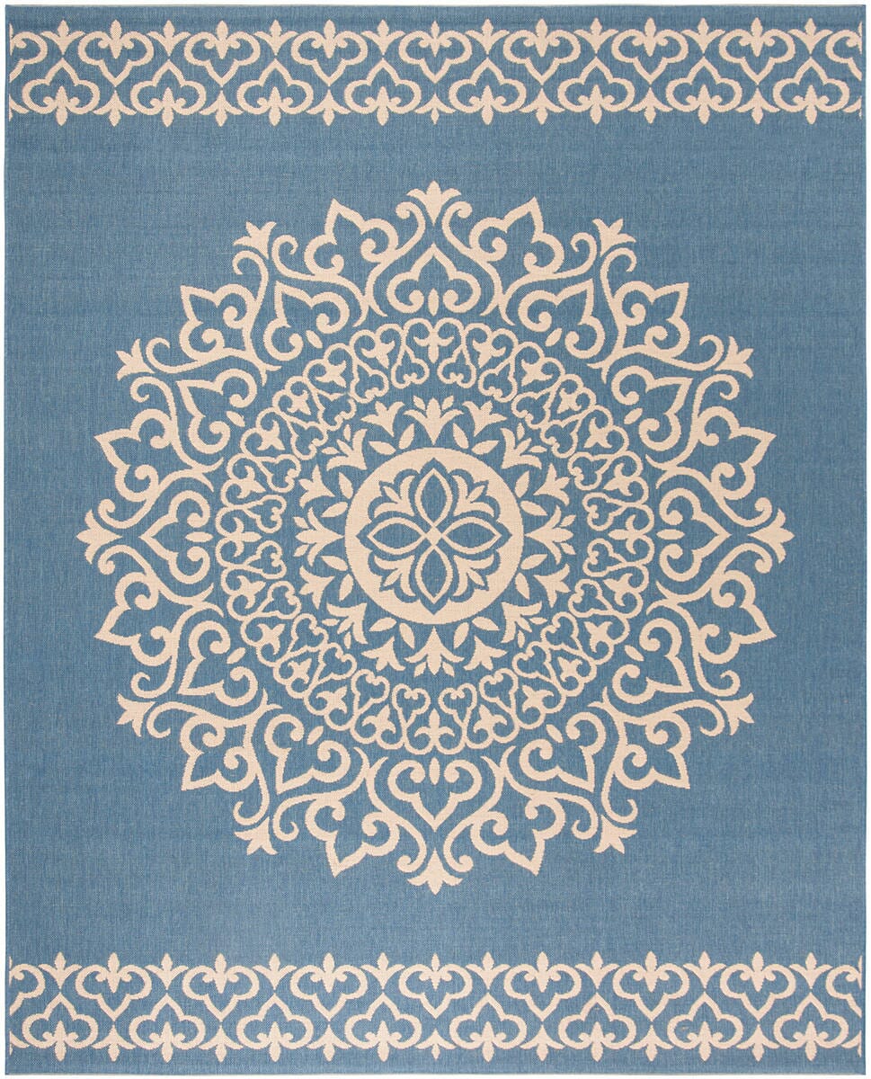 Safavieh Linden Lnd183N Cream / Blue Area Rug