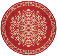 Safavieh Linden Lnd183Q Red / Creme Area Rug