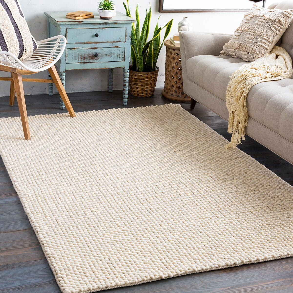 Surya Lucerne Lne-1000 Cream Area Rug