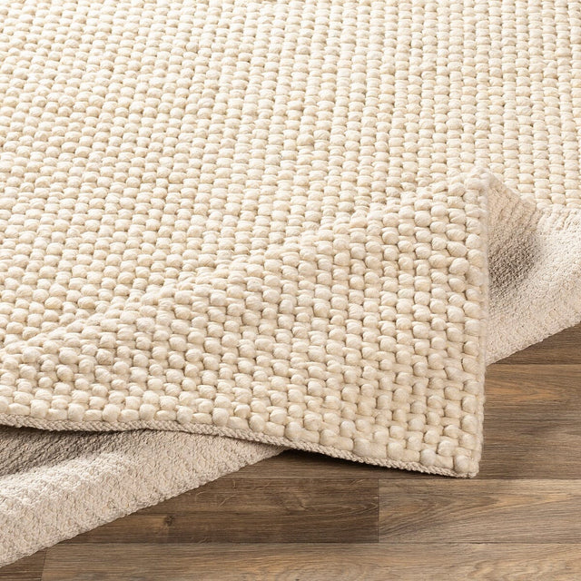 Surya Lucerne Lne-1001 Charcoal, White Rugs.