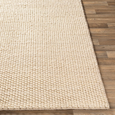Surya Lucerne Lne-1001 Charcoal, White Rugs.