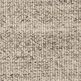Surya Lucerne Lne-1001 Charcoal, White Rugs.